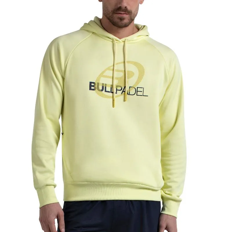 Sudadera Bullpadel Eira Amarillo