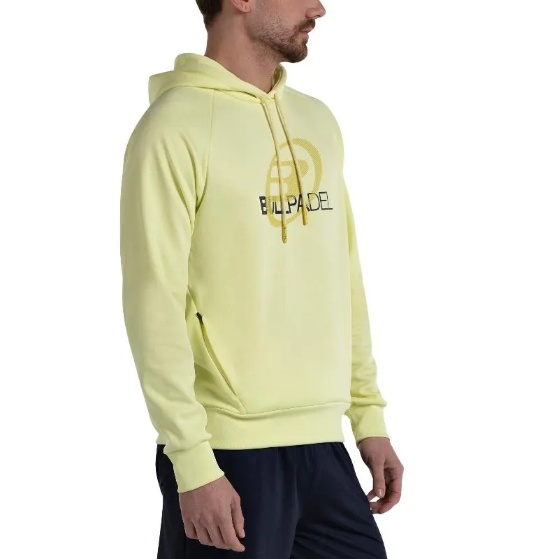 Sudadera Bullpadel Eira Amarillo