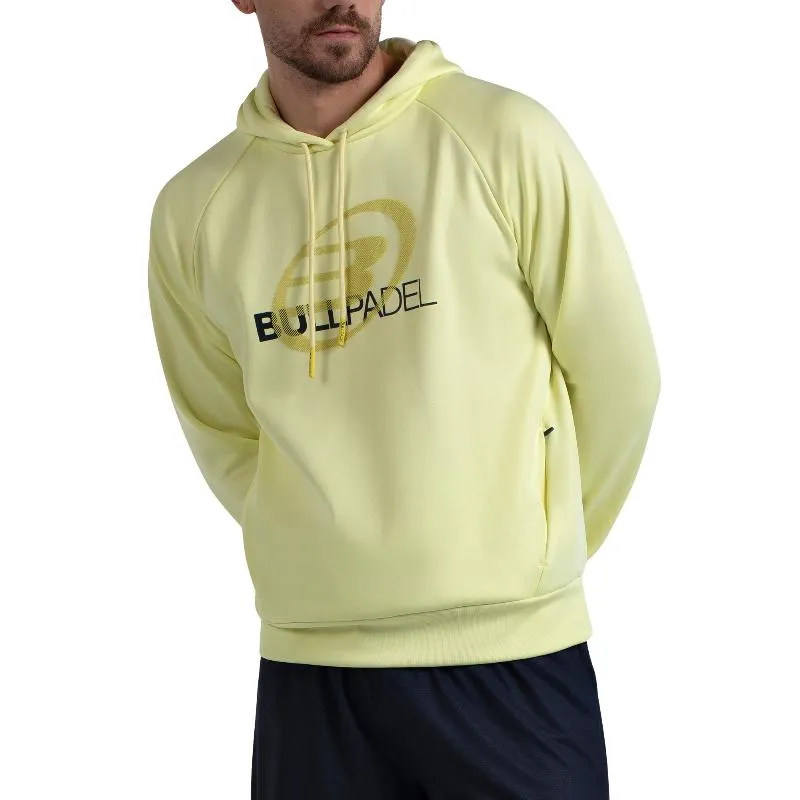 Sudadera Bullpadel Eira Amarillo