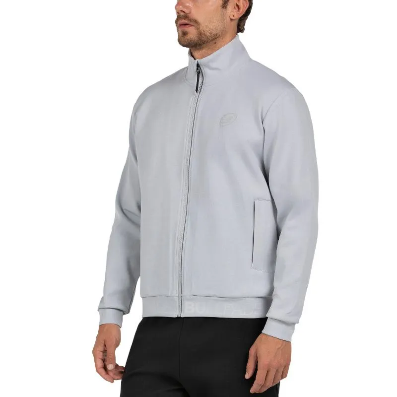 Sudadera Bullpadel Eneo Gris Claro