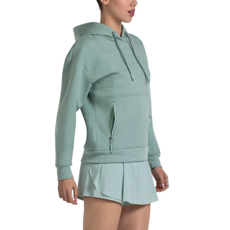Sudadera Bullpadel Eolia Jade