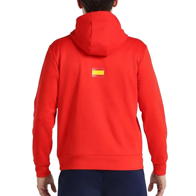 Sudadera Bullpadel FEP Forca Rojo