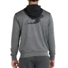 Sudadera Bullpadel Nomon Gris Oscuro