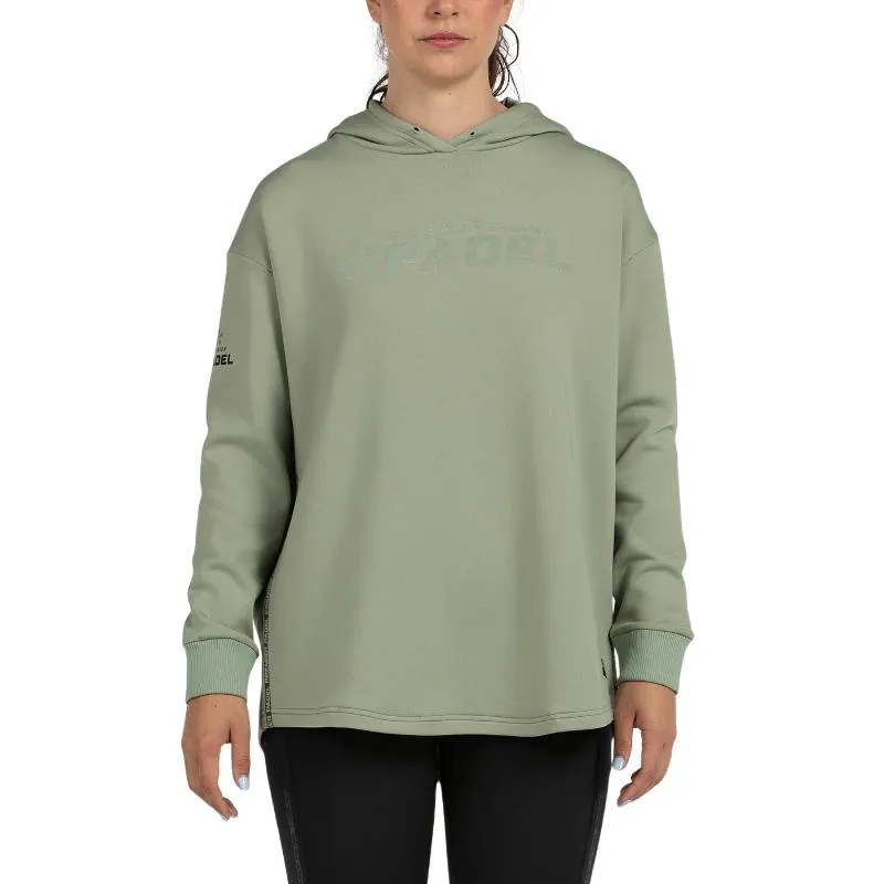 Sudadera Bullpadel Premier Padel Paitt Eucalipto