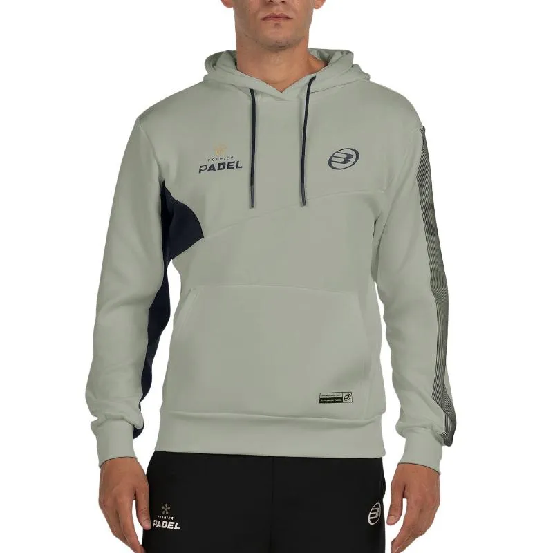 Sudadera Bullpadel Premier Padel Palmiro Eucalipto