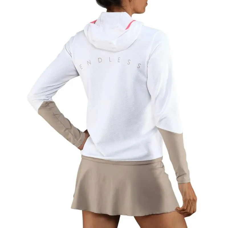 Moletom Branco Delave Endless Breath Line