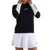 Sudadera Linha Infinita de Sopro Negro Blanco