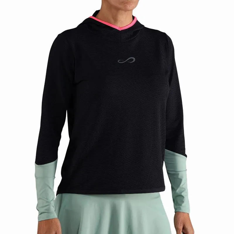 Sudadera Endless Breath Line Floresta Negro Verde