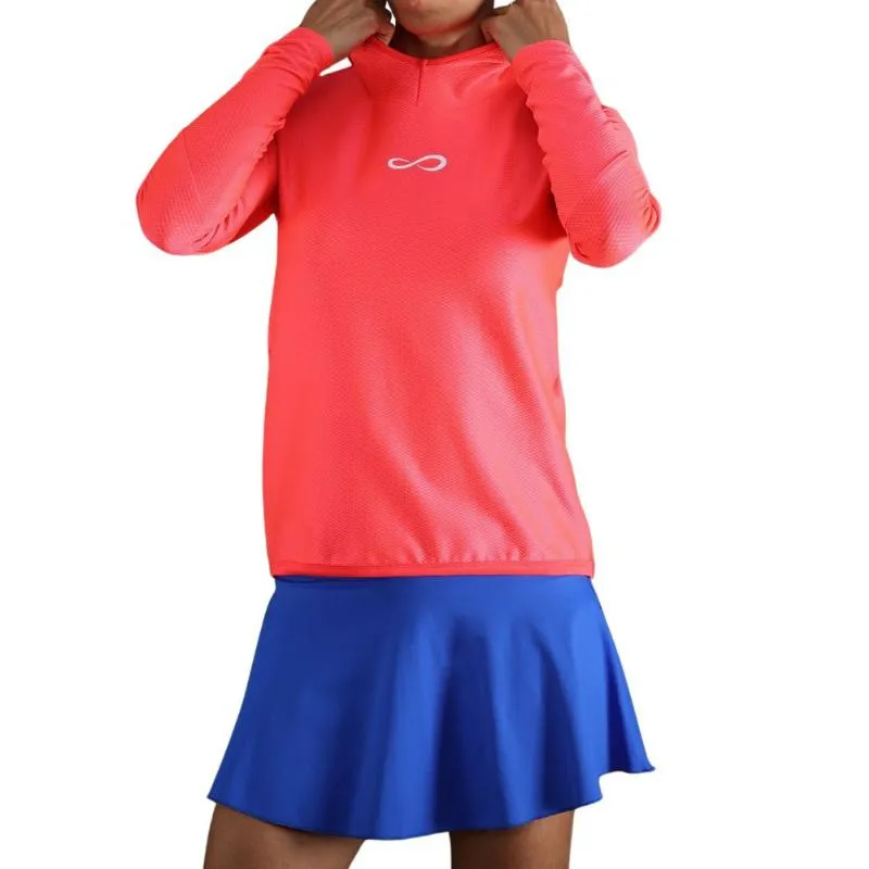 Sudadera Linha do Sopro Infinito Rubi