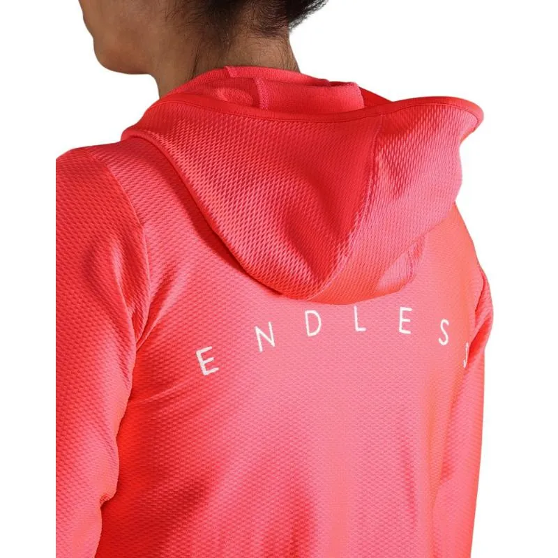 Sudadera Linha do Sopro Infinito Rubi