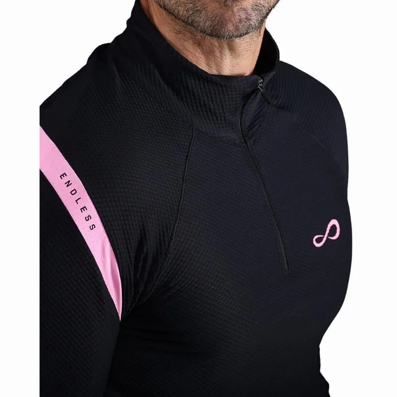 Sudadera Endless Epic Lhee Negro Rosa
