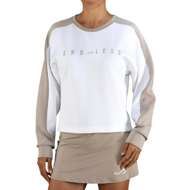 Moletom Branco Delave Endless Halo