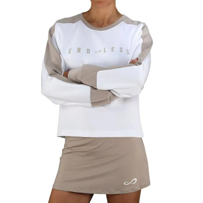 Moletom Branco Delave Endless Halo