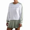 Endless Halo White Light Green Sweatshirt