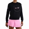 Sudadera Infinita Inner Tech Rosa Blanco