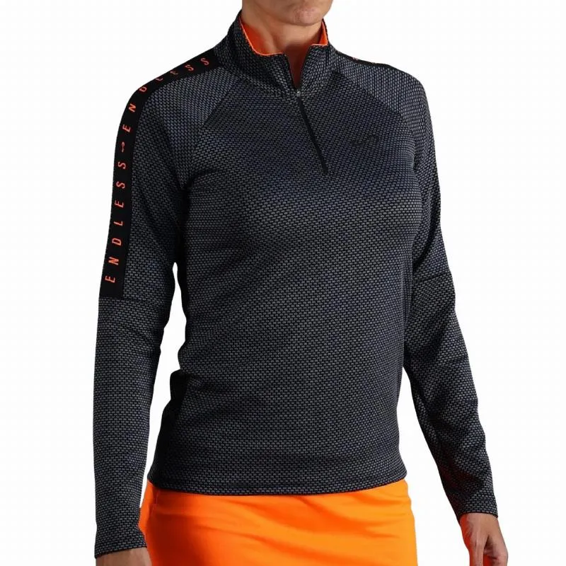 Sudadera Endless Kirsch II Titânio Naranja