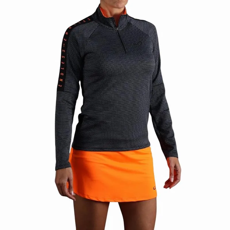 Sudadera Endless Kirsch II Titânio Naranja