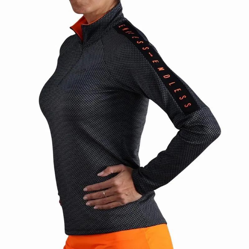 Sudadera Endless Kirsch II Titânio Naranja