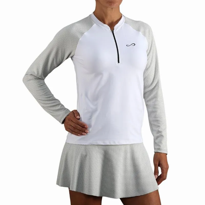 Endless Kirsch Neo Sweatshirt White Light Green