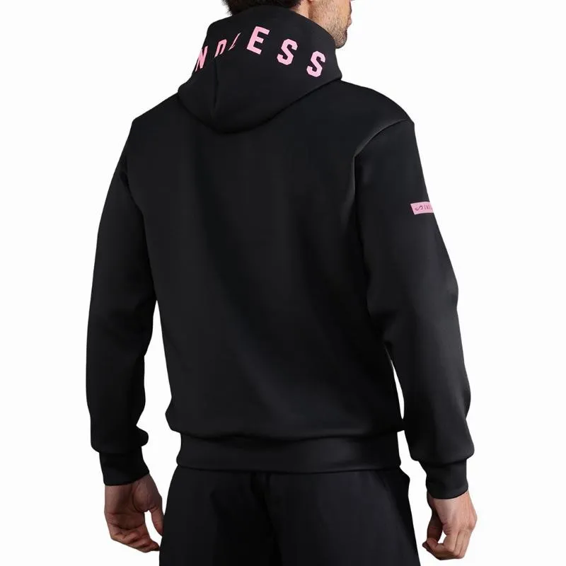 Sudadera Endless Sniper Negro Rosa