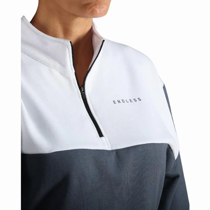 Endless Vibe Denim Sweatshirt