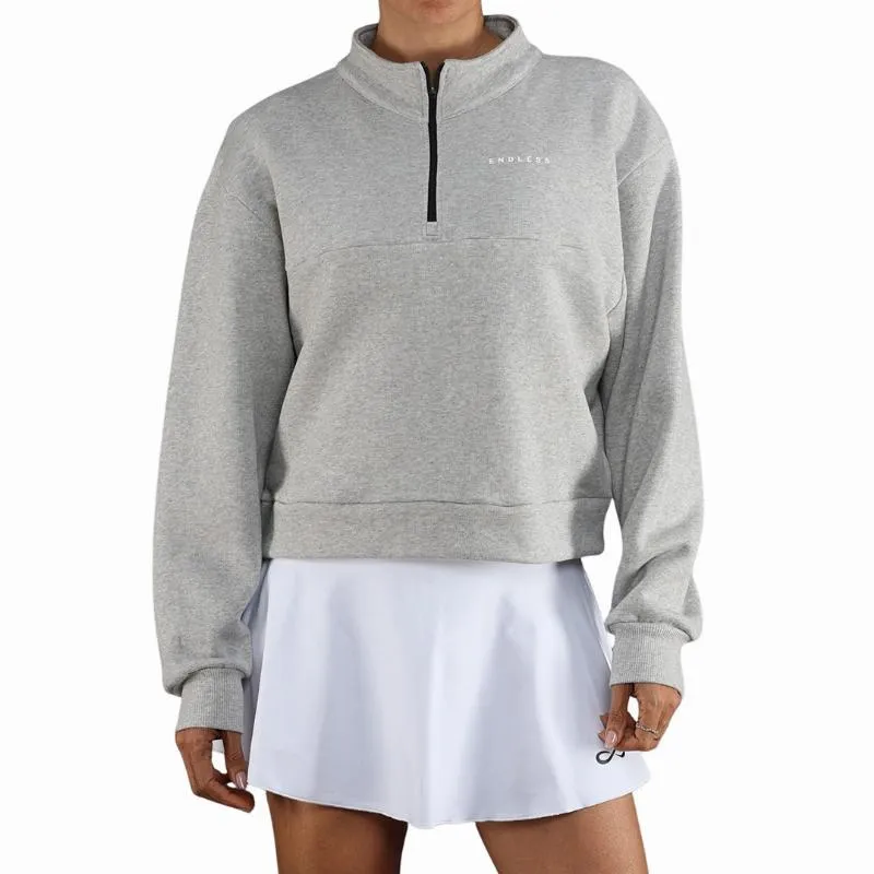 Endless Vibe Sweatshirt Grey Melange