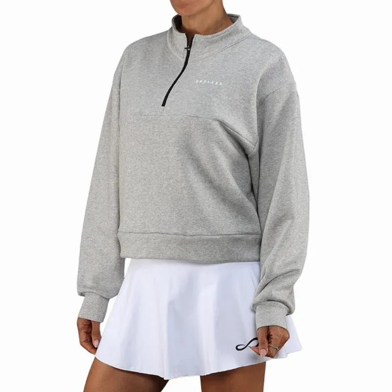 Sudadera Endless Vibe Gris Melange