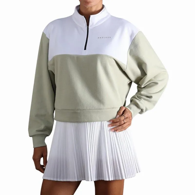 Endless Vibe Light Green Sweatshirt