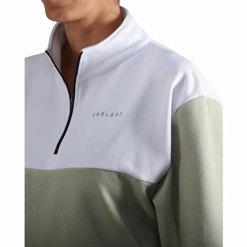 Endless Vibe Hellgrüner Sweatshirt