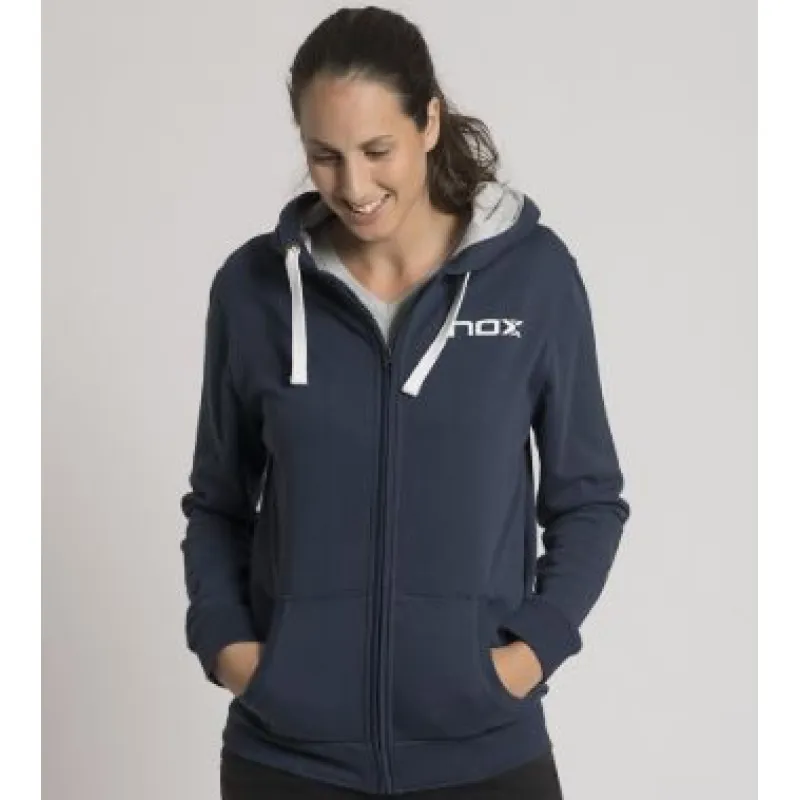 Nox Team Casaco Azul Marinho Mulher