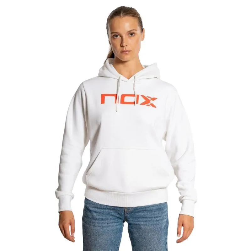 Sudadera Nox Team Club Blanco Mujer