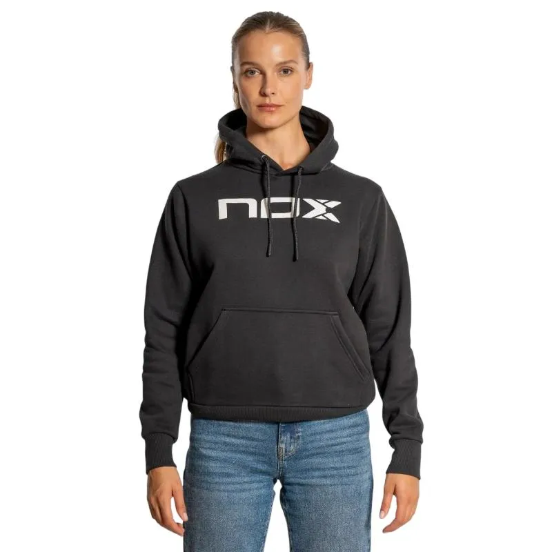 Sudadera Nox Team Club Negro Mujer