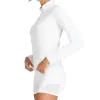 Sudadera Wilson Linha de Fundo Meio Zip Blanco Mujer