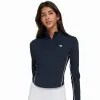 Moletom Feminino Wilson Brentwood Azul Marinho