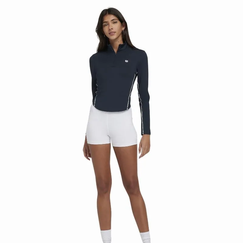 Moletom Feminino Wilson Brentwood Azul Marinho