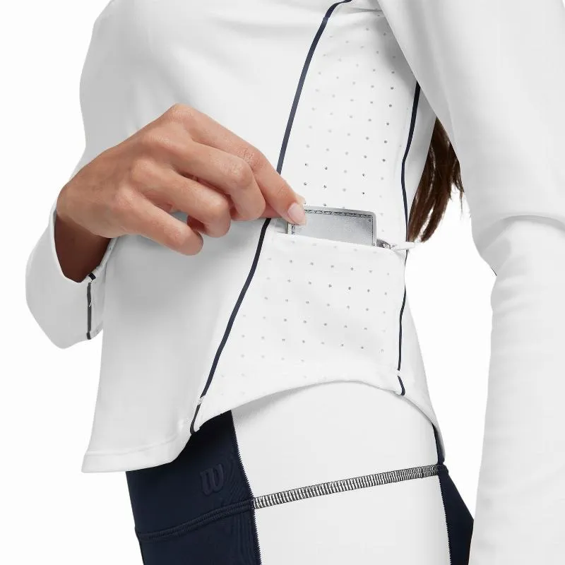 Moletom Branco para Mulheres Wilson Brentwood