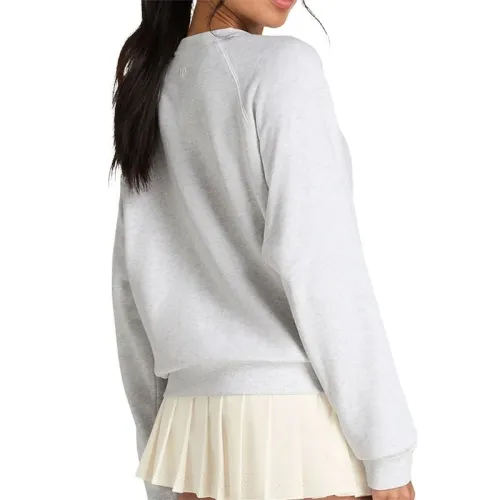 Sudadera Wilson Classic Crew Gris Heather Mujer