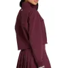 Sudadera Wilson Davenport Tecido Granate Royal Mujer