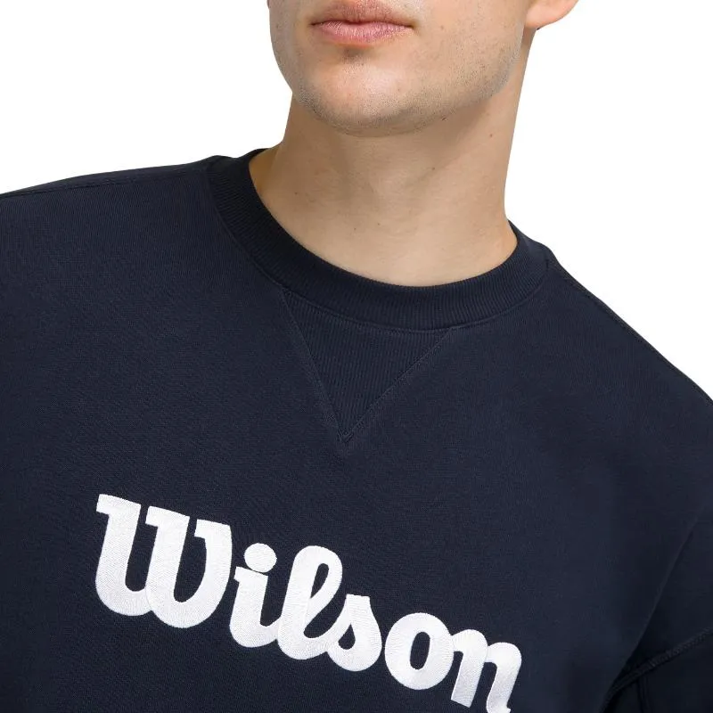 Moletom Wilson Parkside Crew Azul Marinho