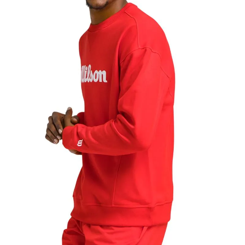 Moletom Vermelho da Wilson Team