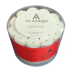Tambor Alacran 60 Overgrips Perforados Blanco