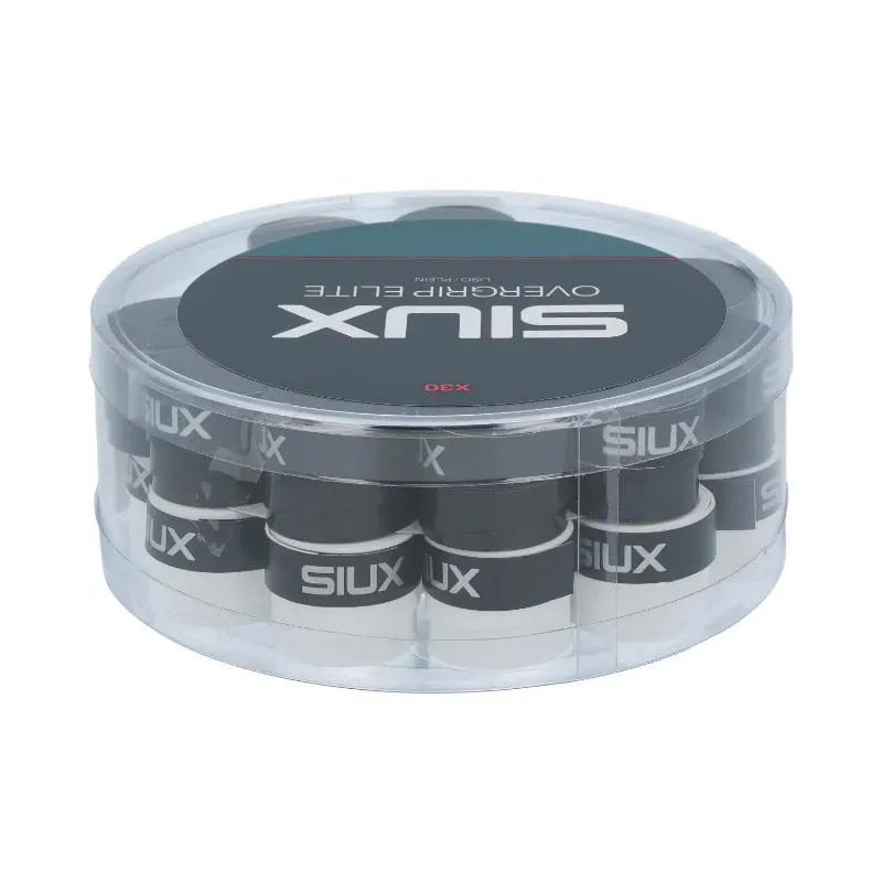 Siux Elite Blanc Noir Surpoignées Batterie 30 unités