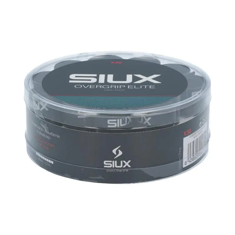 Siux Elite Blanc Noir Surpoignées Batterie 30 unités