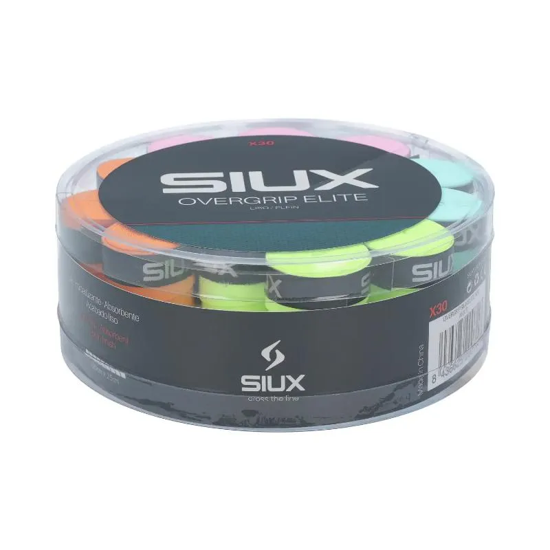 Grips de tambour multicolores Siux Elite 30 unités