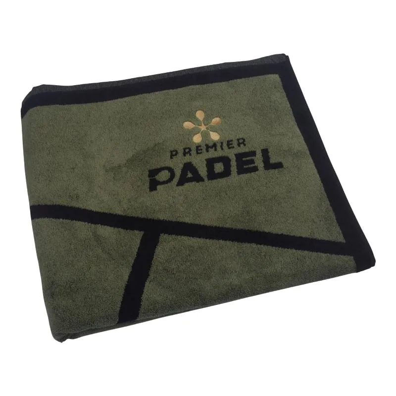 Bullpadel Premier Padel 100x50 Kaki Black Towel