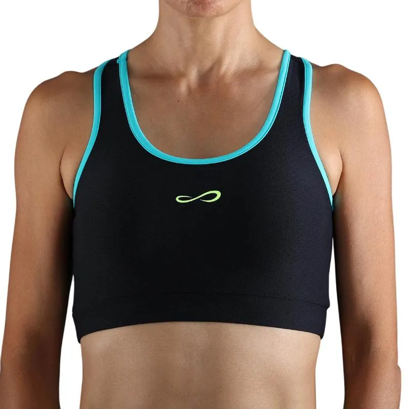 Top Endless Vanity II Negro Azul