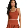 Top Wilson Everyday Brami Naranja Quadra de saibro