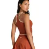 Top Wilson Everyday Brami Naranja Quadra de saibro