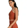 Top Wilson Everyday Brami Naranja Quadra de saibro