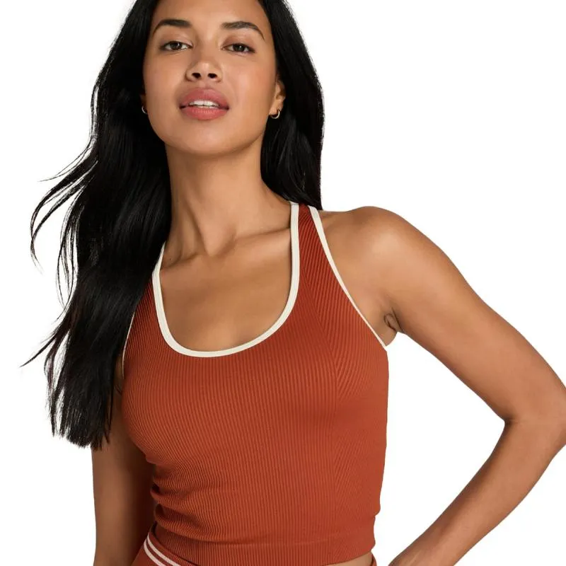 Top Wilson Everyday Brami Naranja Quadra de saibro
